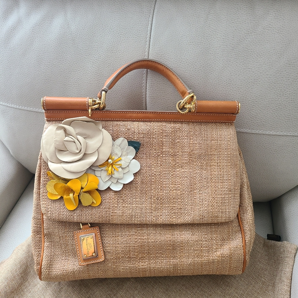 Dolce and Gabbana Limited edi. Sicily 2 way bag